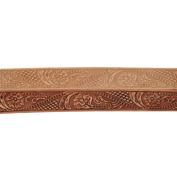 BBEB.Western Floral.01.jpg Embossed Belt Blanks Image